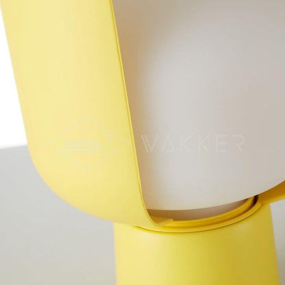 Adjustable Petal-Shape Glass LED Table Lamp