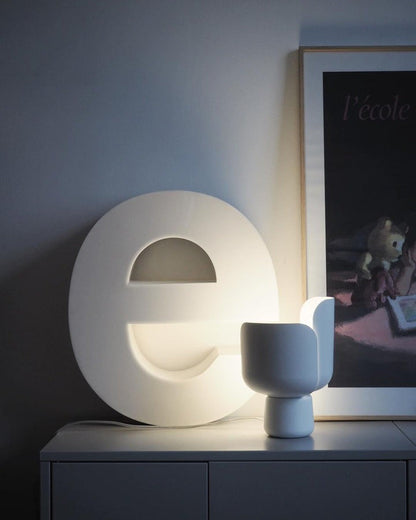Adjustable Petal-Shape Glass LED Table Lamp