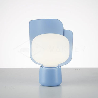 Adjustable Petal-Shape Glass LED Table Lamp