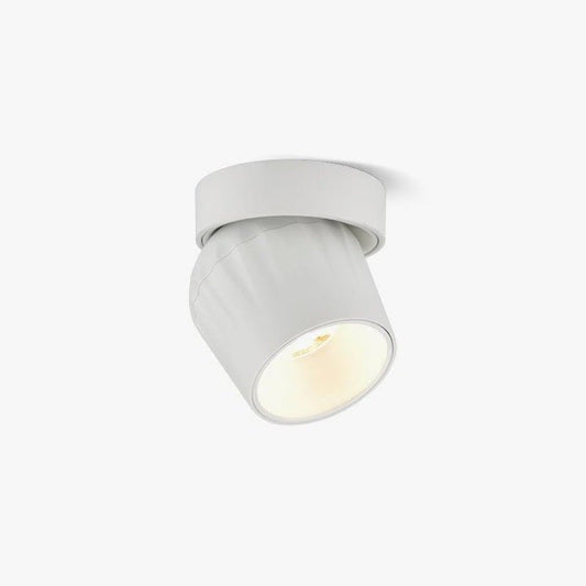 Adjustable Ribbed LED Ceiling Spotlight – 12W, 3000–6000K