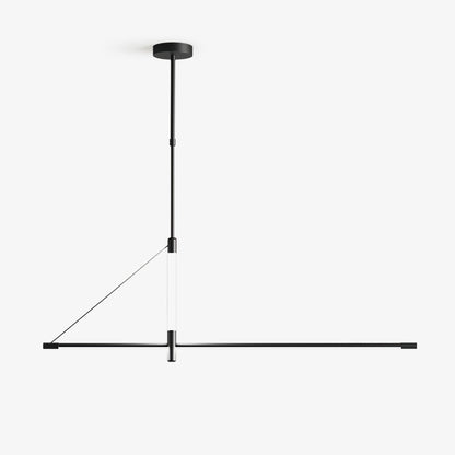Adjustable Slim Horizontal LED Pendant Light