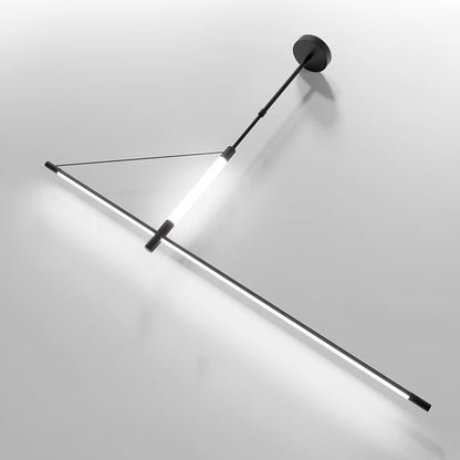 Adjustable Slim Horizontal LED Pendant Light