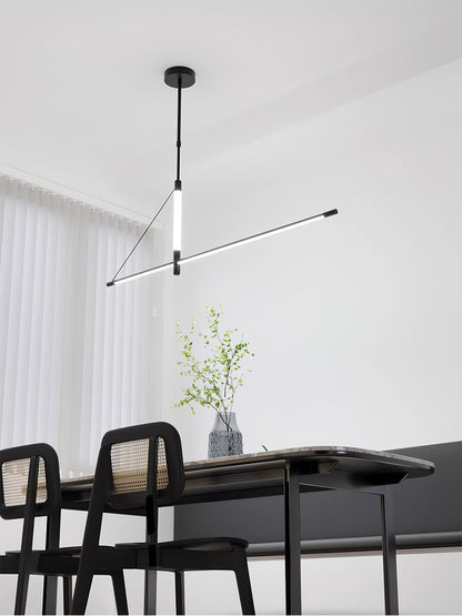 Adjustable Slim Horizontal LED Pendant Light