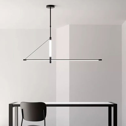 Adjustable Slim Horizontal LED Pendant Light