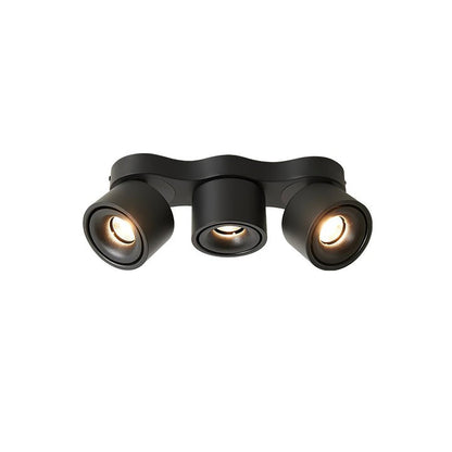 Adjustable Three-Head Folding LED Ceiling Light