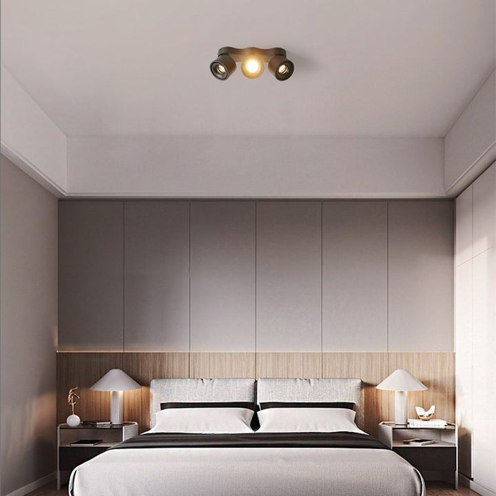 Adjustable Three-Head Folding LED Ceiling Light