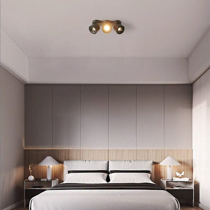 Adjustable Three-Head Folding LED Ceiling Light