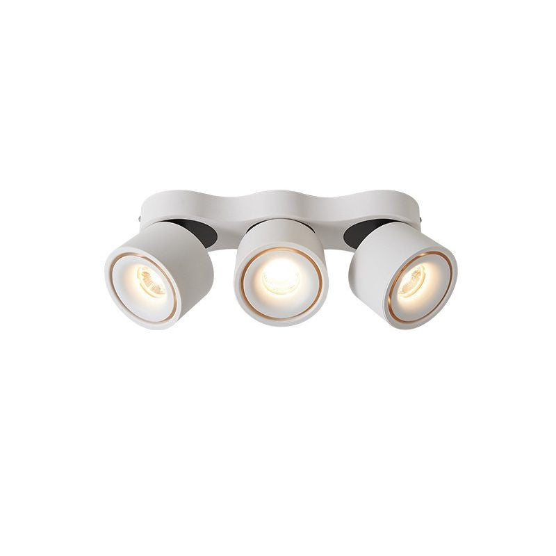 Adjustable Three-Head Folding LED Ceiling Light