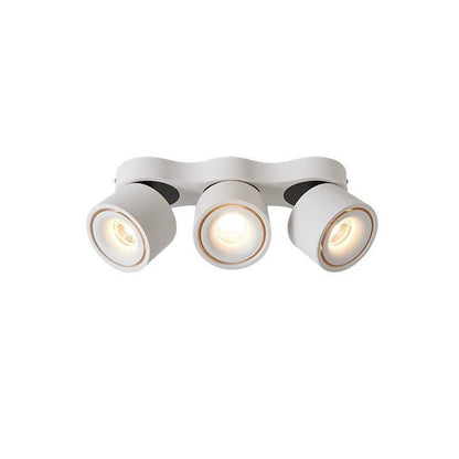 Adjustable Three-Head Folding LED Ceiling Light