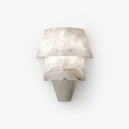 Alabaster Cone LED Wall Sconce