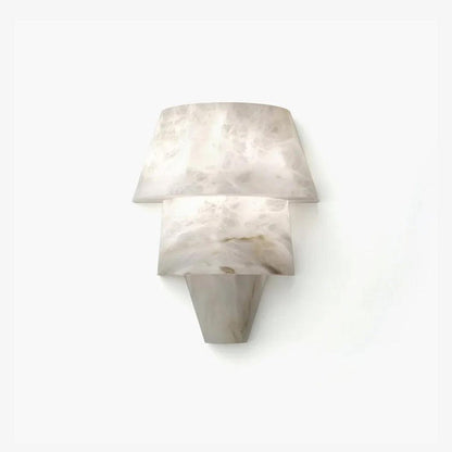 Alabaster Cone LED Wall Sconce