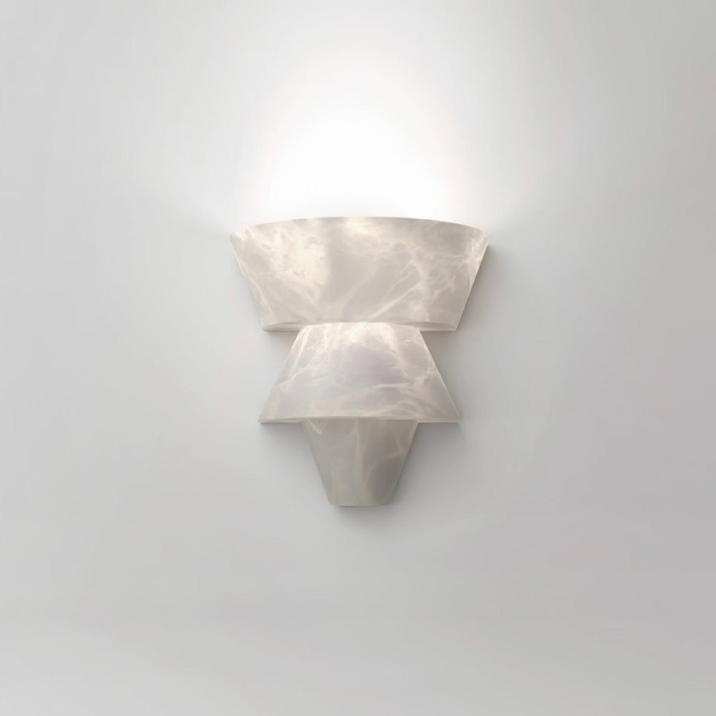 Alabaster Cone LED Wall Sconce