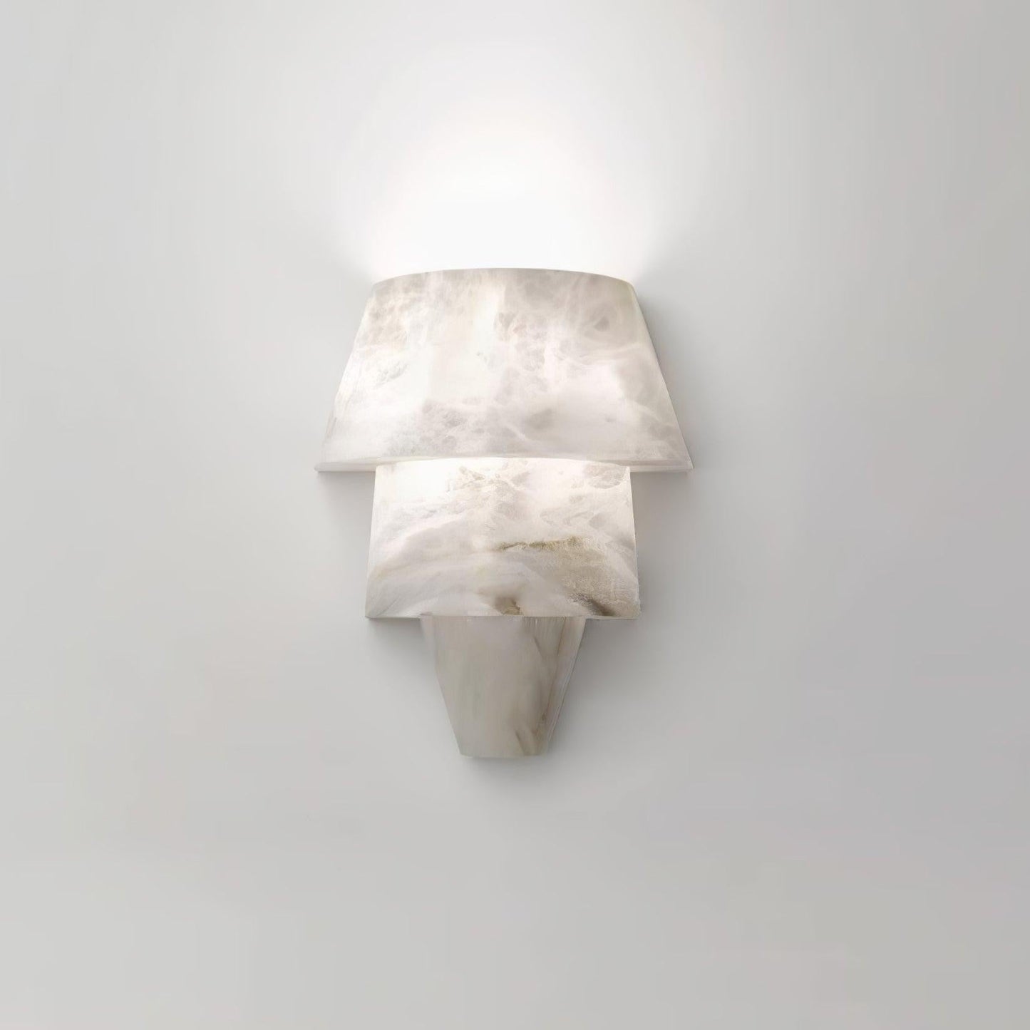 Alabaster Cone LED Wall Sconce