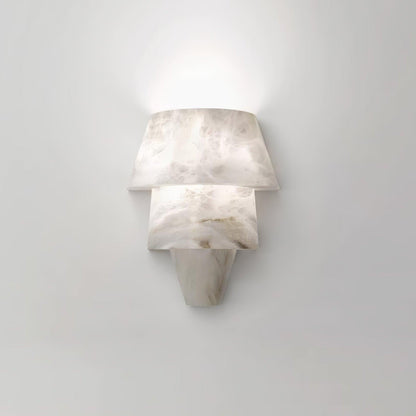 Alabaster Cone LED Wall Sconce