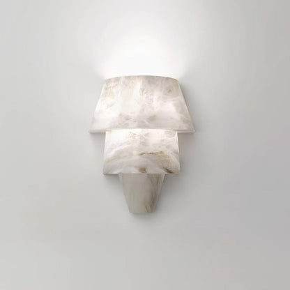 Alabaster Cone LED Wall Sconce