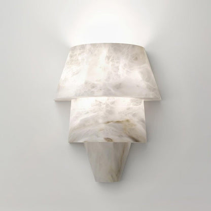 Alabaster Cone LED Wall Sconce