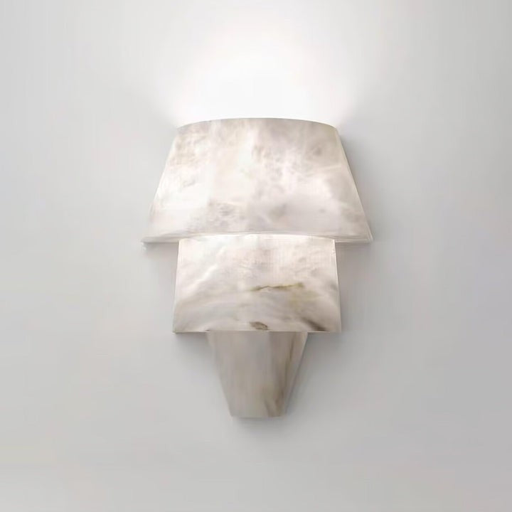 Alabaster Cone LED Wall Sconce