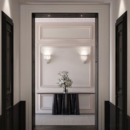 Alabaster Cone LED Wall Sconce