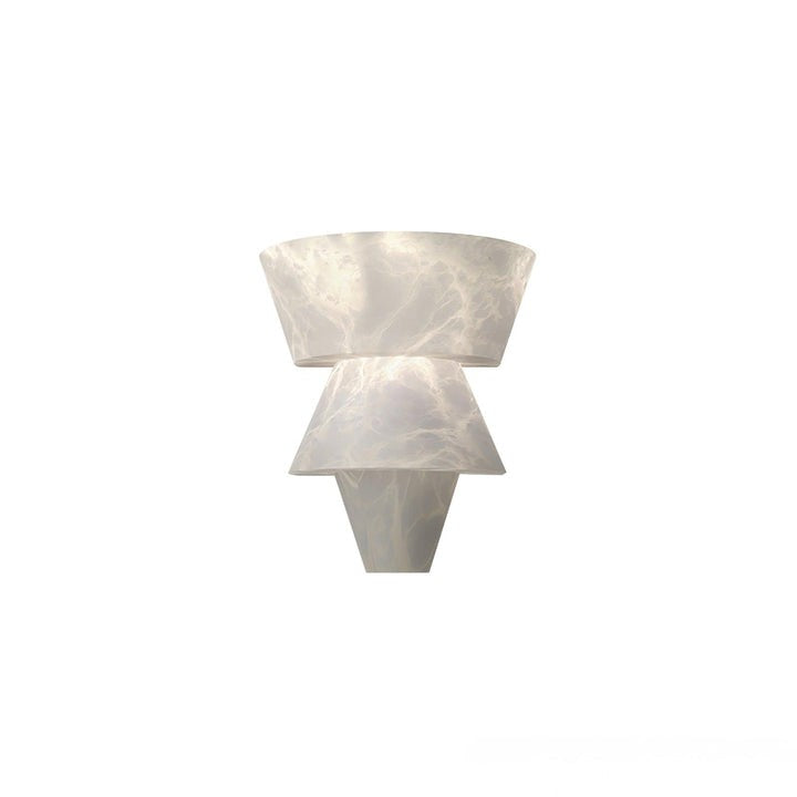 Alabaster Cone LED Wall Sconce