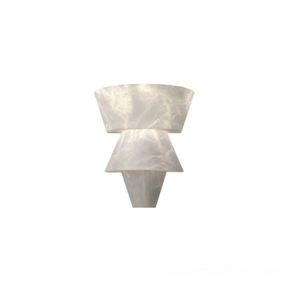 Alabaster Cone LED Wall Sconce