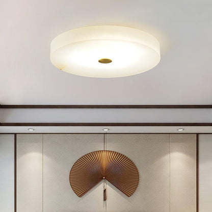 Alabaster Marble LED Flush Mount Ceiling Light