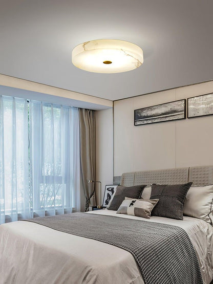 Alabaster Marble LED Flush Mount Ceiling Light