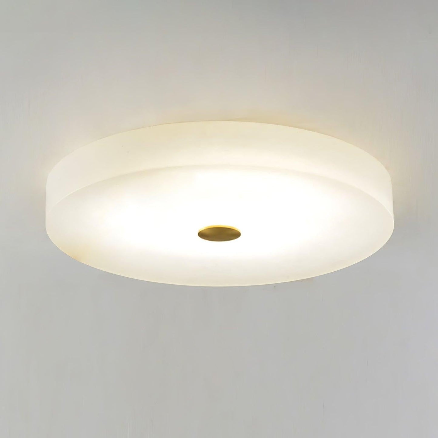Alabaster Marble LED Flush Mount Ceiling Light