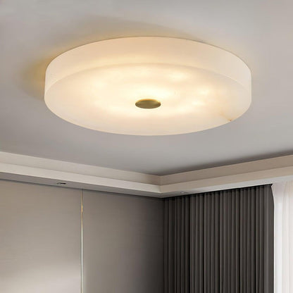 Alabaster Marble LED Flush Mount Ceiling Light
