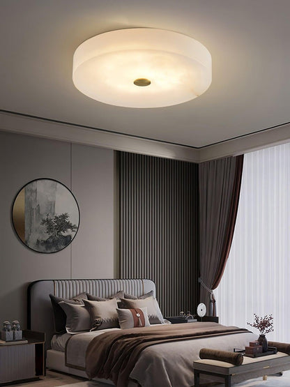 Alabaster Marble LED Flush Mount Ceiling Light