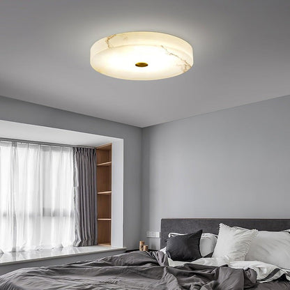 Alabaster Marble LED Flush Mount Ceiling Light