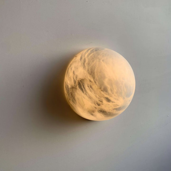 Alabaster Snowflake LED Wall Sconce - 3000K/4000K/6000K