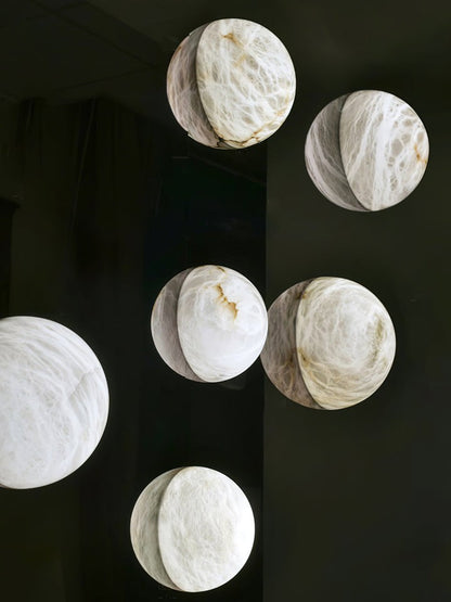 Alabaster Snowflake LED Wall Sconce - 3000K/4000K/6000K