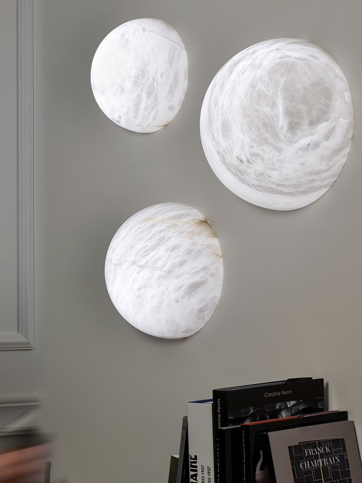 Alabaster Snowflake LED Wall Sconce - 3000K/4000K/6000K