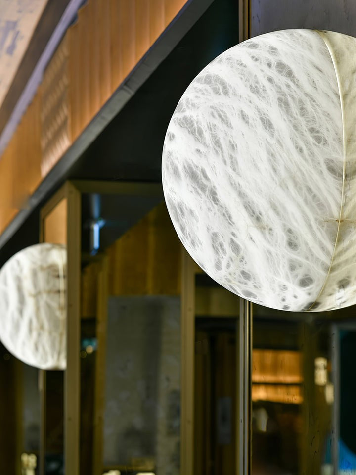 Alabaster Snowflake LED Wall Sconce - 3000K/4000K/6000K