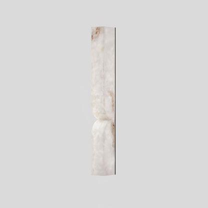 Alabaster Stone LED Plug-In Wall Sconce