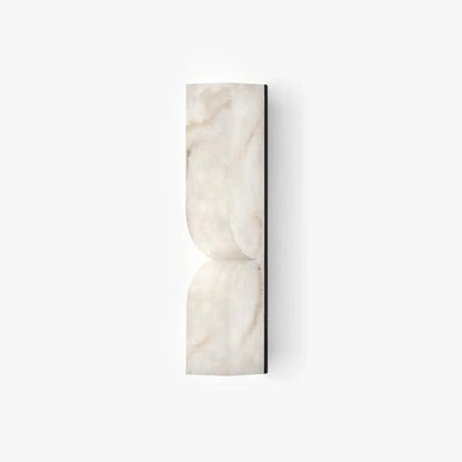 Alabaster Stone LED Plug-In Wall Sconce