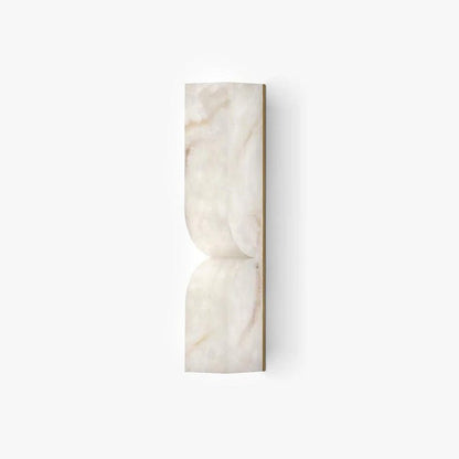 Alabaster Stone LED Plug-In Wall Sconce