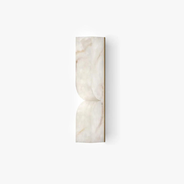 Alabaster Stone LED Plug-In Wall Sconce