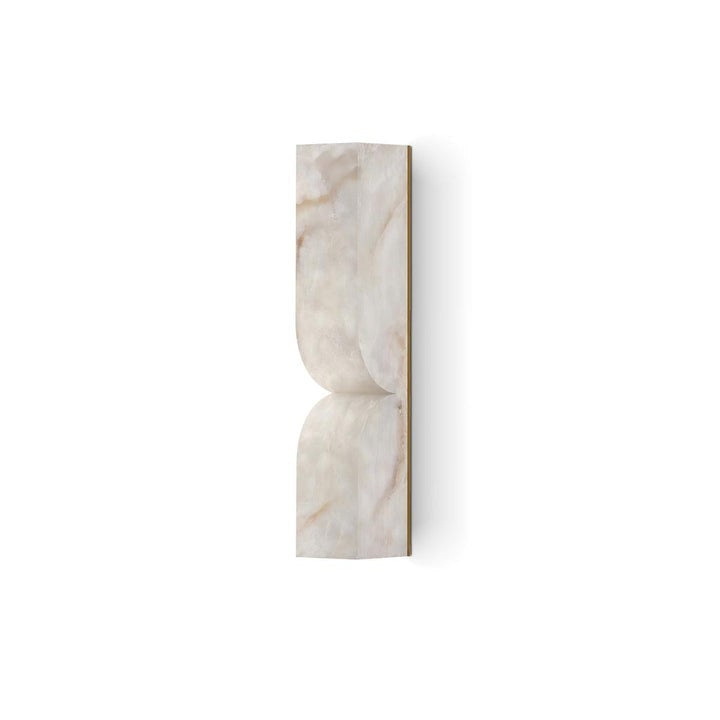 Alabaster Stone LED Plug-In Wall Sconce