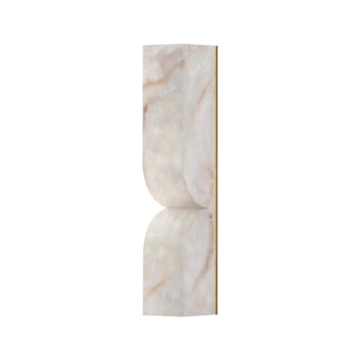 Alabaster Stone LED Plug-In Wall Sconce