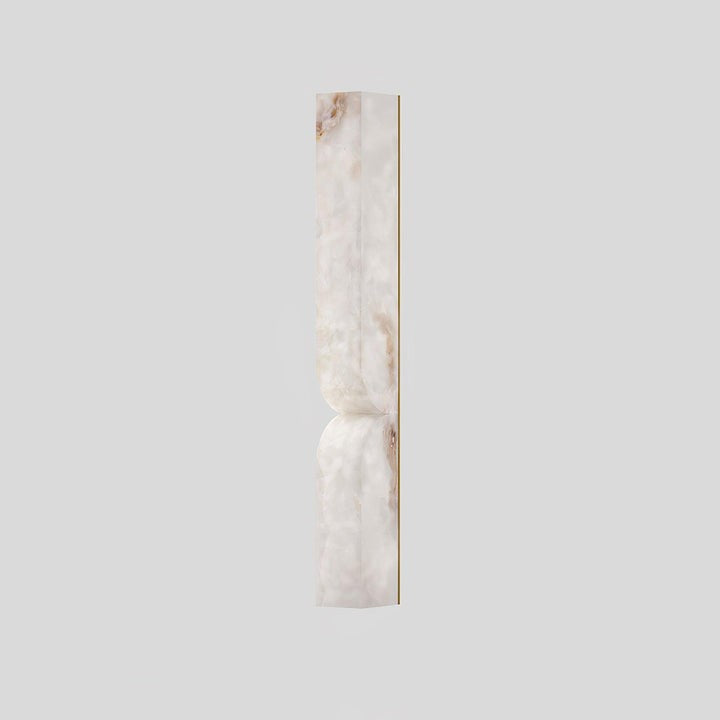 Alabaster Stone LED Plug-In Wall Sconce