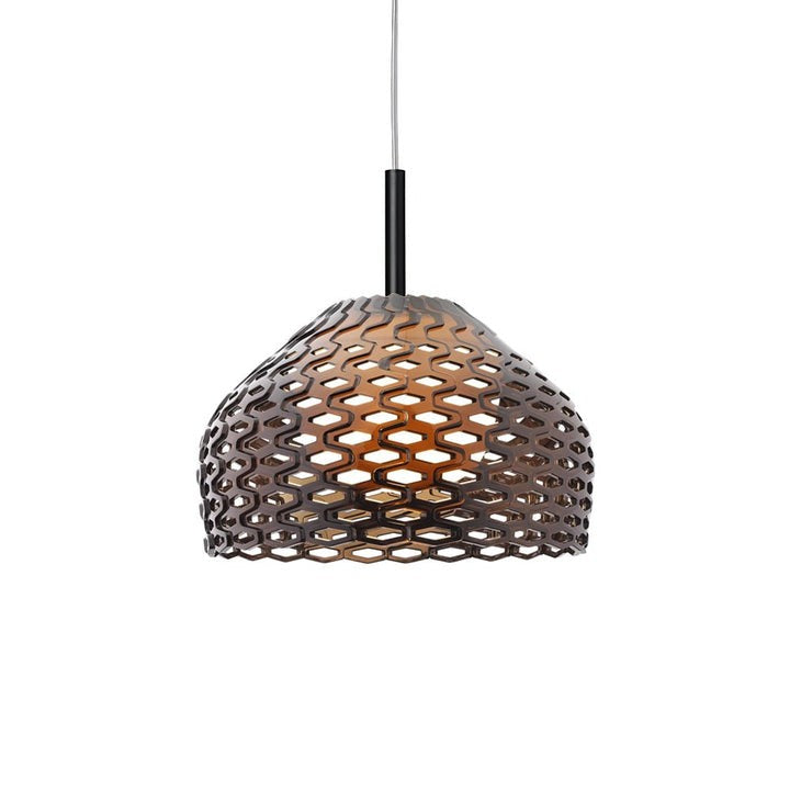 Armadillo-Inspired Metal Pendant Light