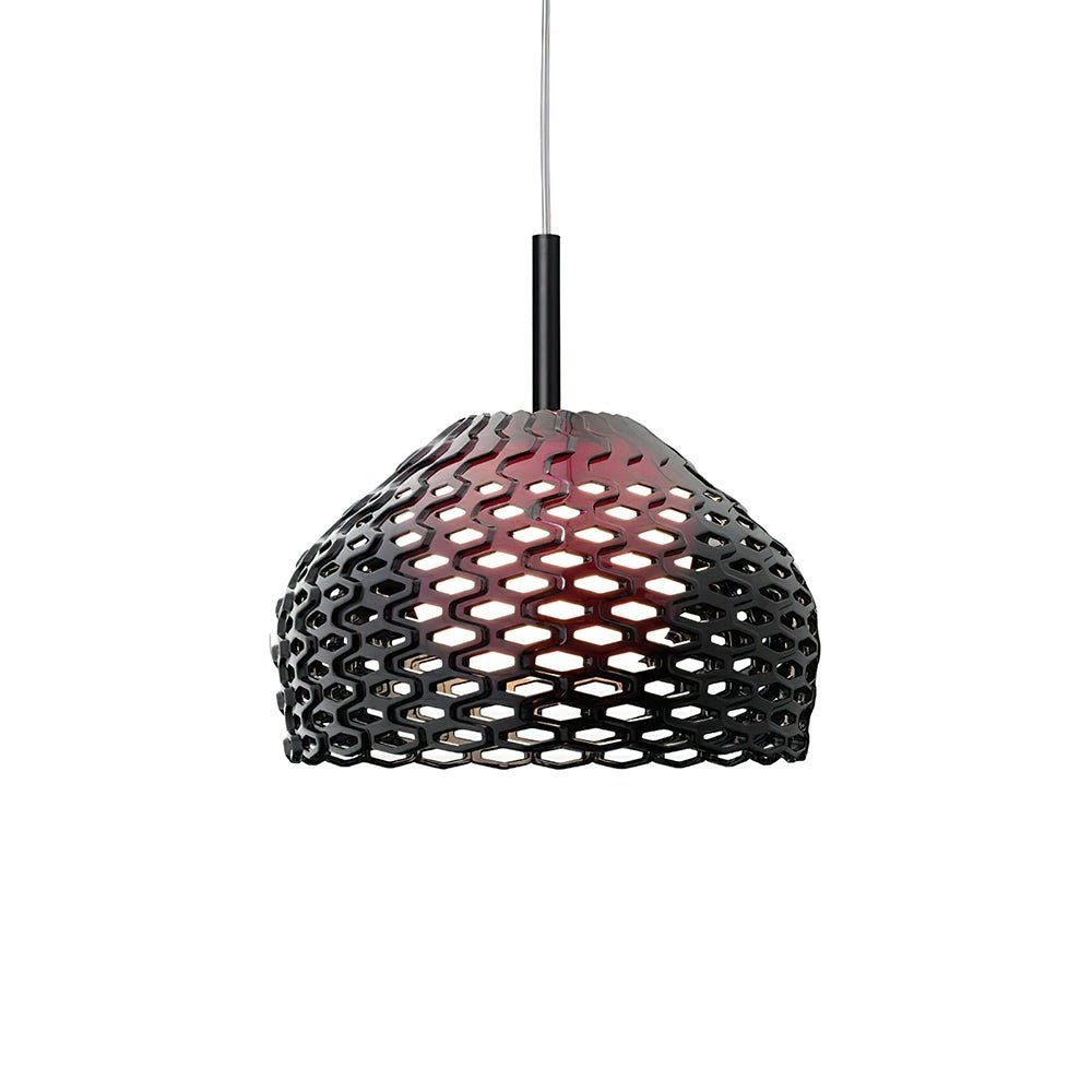 Armadillo-Inspired Metal Pendant Light