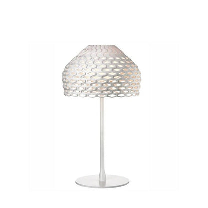 Armadillo-Inspired Metal Table Lamp with Soft Diffused Light