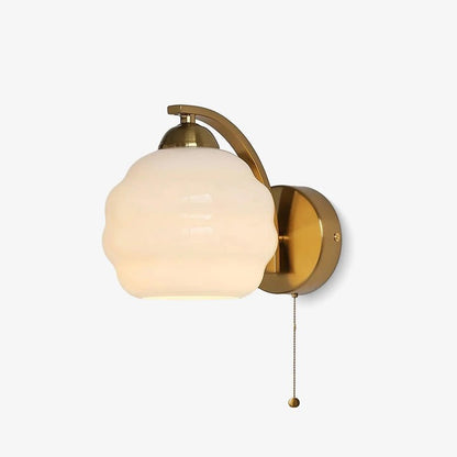 Art Deco Glass Shade Wall Sconce