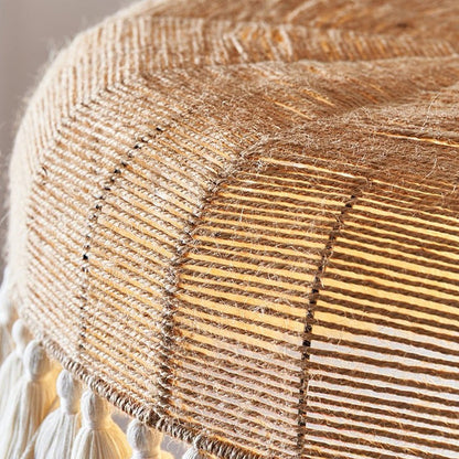 Artisanal Jute Rope Pendant Lamp