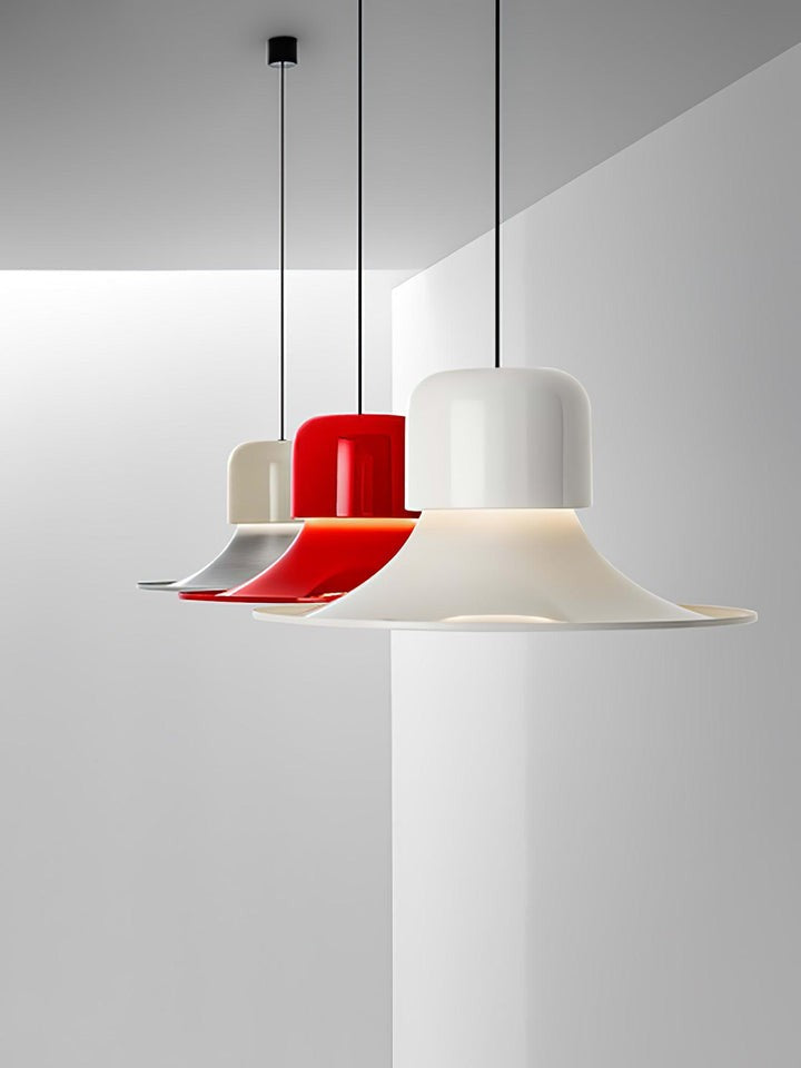 Bell-Shaped LED Pendant Light – Modern Interior Lighting