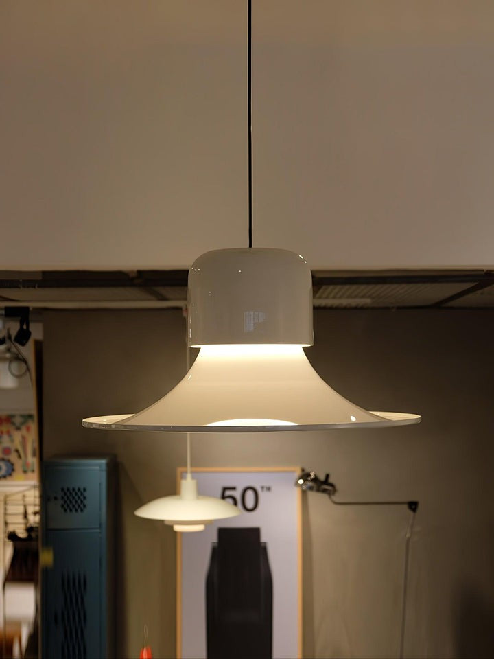 Bell-Shaped LED Pendant Light – Modern Interior Lighting