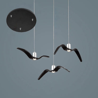 Bird-Inspired Wing LED Pendant Light
