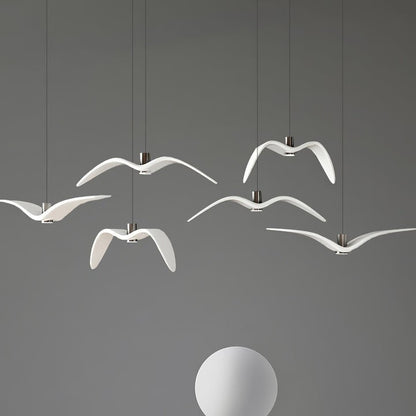 Bird-Inspired Wing LED Pendant Light